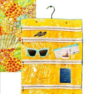 Vintage 60’s Travel Organizer Jewelry Holder